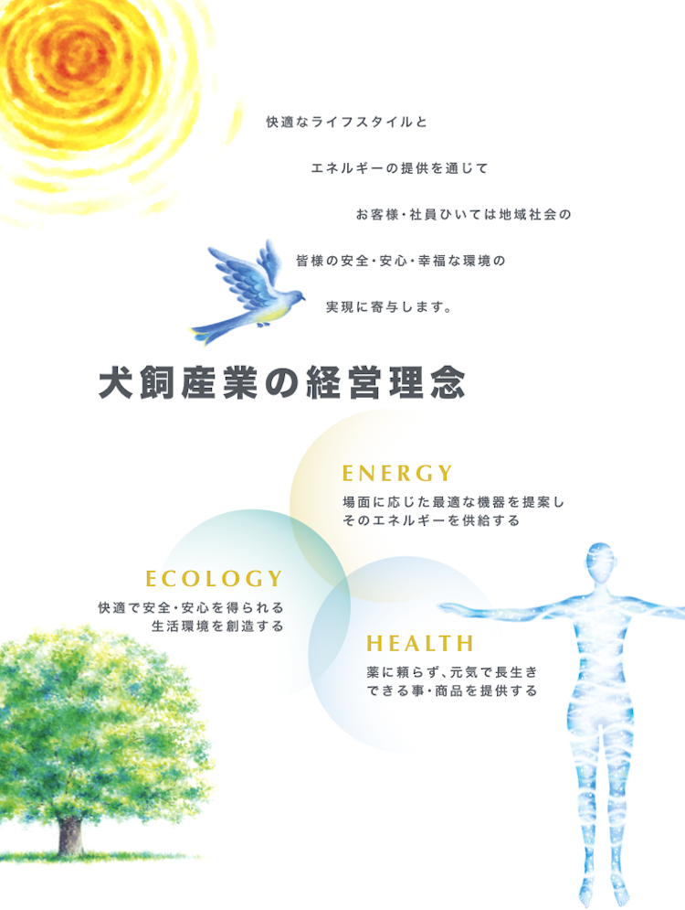 犬飼産業経営理念