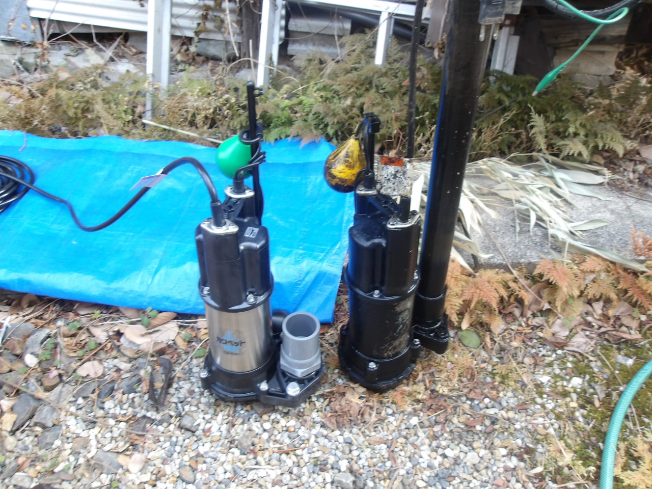 水中ポンプ交換（汚水槽・排水ピット｜名古屋市）